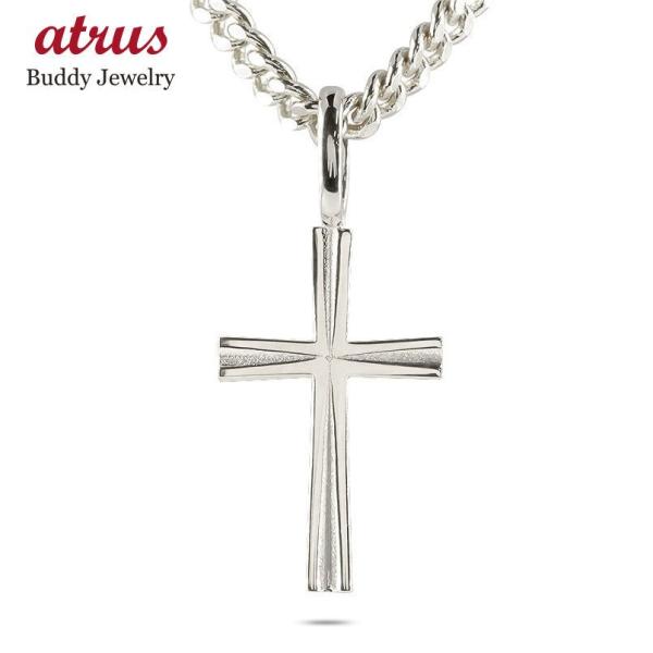 シルバー ネックレス トップ メンズ 喜平用 クロス ペンダント キヘイ sv925 地金 男性 シ...