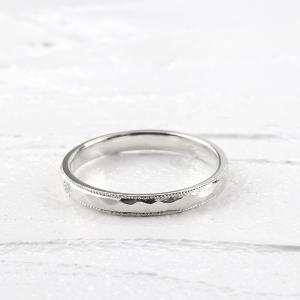 ペアリング ペア 結婚指輪 シルバー ダイヤモ...の詳細画像1