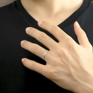ペアリング ペア 結婚指輪 シルバー ダイヤモ...の詳細画像4