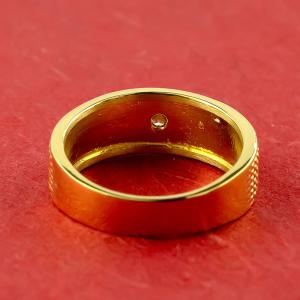 純金 24金 リング ダイヤモンド 0.1ct...の詳細画像5