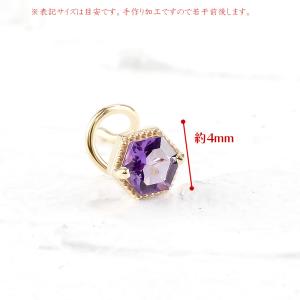 ゴールド 片耳ピアス キャッチのいらないピアス...の詳細画像2