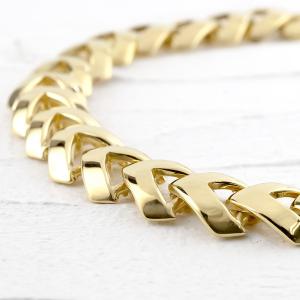 18金 ブレスレット レディース 中折式金具 ...の詳細画像1