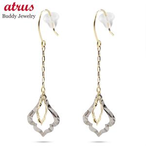 ピアス プラチナ pt900 フックピアス ティアドロップ 涙型 つゆ型