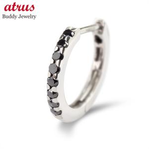 ハワイアンジュエリー プラチナ フープピアス メンズ ピアス pt900
