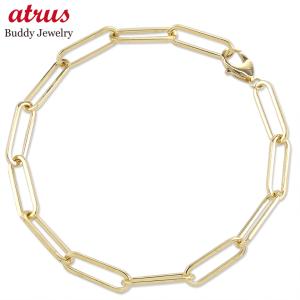 Jewel closet by L&Co. 18金 K18 ペーパークリップ チェーン