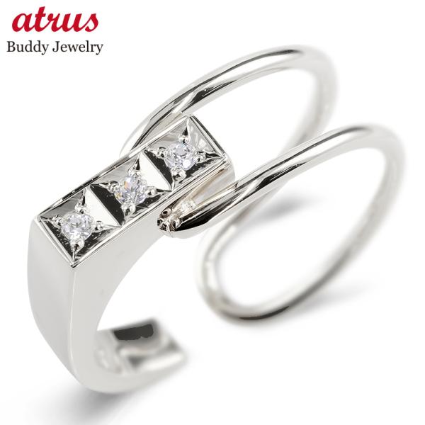 婚約指輪 プラチナ リング ダイヤモンド フリーサイズ レディース pt900 ピンキーリング 指輪...