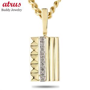 プラチナ 18金 ネックレス メンズ ダイヤモンド ペンダントトップ 喜平 フュージョン pt900 ゴールド 18k トップ ペンダントヘッド あすつく 送料無料 sale