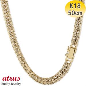 喜平ネックレス 18金 8面トリプル K18ゴールド 50g-50cm 造幣局検定