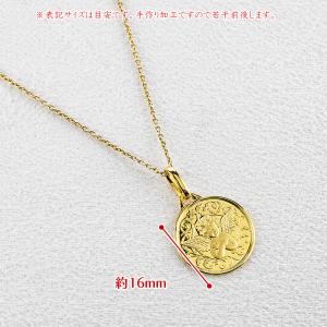 24金 ネックレス トップ 純金 エンジェル ...の詳細画像2
