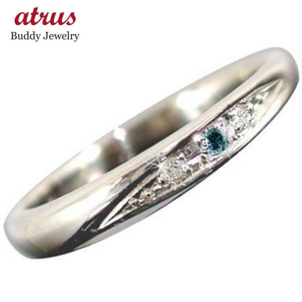 ピンキーリング ダイヤモンドリング プラチナリング ダイヤモンド 指輪 ダイヤ ダイヤ 4月誕生石 ...