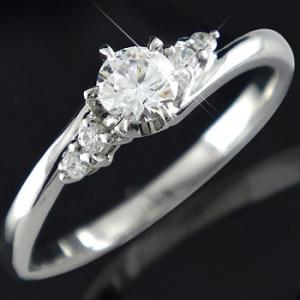 婚約指輪 安い エンゲージリング プラチナ ダイヤモンド 鑑定書付き 婚約指輪 一粒 大粒 リング VSクラス ダイヤ リング ストレート 最短納期 送料無料