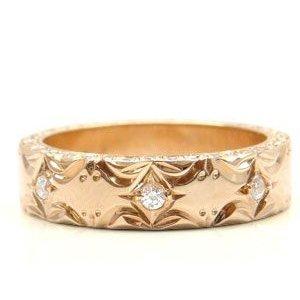 ハワイアンジュエリー 結婚指輪 ダイヤモンド ...の詳細画像1