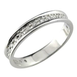 ピンキーリング 婚約指輪 ダイヤ エンゲージリング ダイヤモンド エタニティ エタニティリング ハードプラチナ950リング 指輪0.13ct リング ストレート 人気