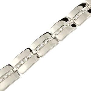 ブレスレット レディース プラチナ 0.30ct ダイヤモンド ダイヤ 幅広 送料無料 セール SALE