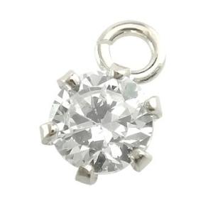 ピアス プラチナ ダイヤモンド パーツ ピアス用 イヤリング用 片耳用 一粒ダイヤ 0.10ct プラチナ900 レディース 送料無料 セール SALE｜atrusyume