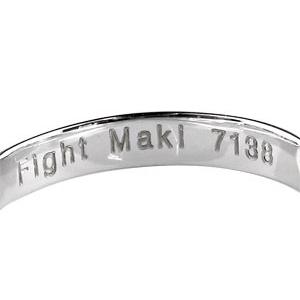 バングル 刻印 文字入れ イニシャル 名前 日付 マーク 記号 t ジュエリー工房アトラス夢 通販 Yahoo ショッピング