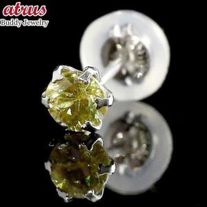 純金 ピアス メンズ 片耳 24金 ユリの紋章 スタッドピアス ポスト