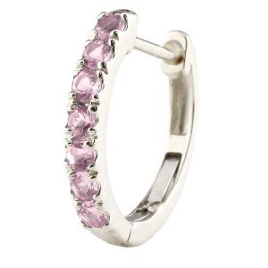 プラチナ ダイヤモンド リング メンズ フープピアス pt900 シンプル