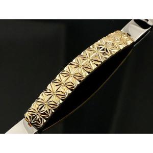 ブレスレット k18 18金 メンズ プラチナ...の詳細画像3