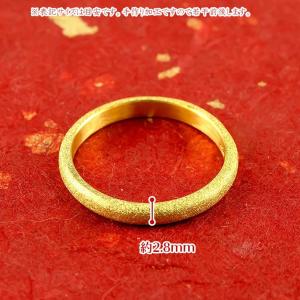 24金 結婚指輪 純金 ペアリング 2本セット...の詳細画像2