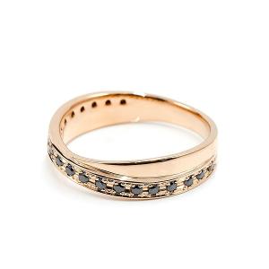 ペアリング ペア メンズ ピンクゴールドk18...の詳細画像4