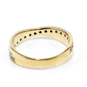 ペアリング ペア メンズ イエローゴールドk1...の詳細画像5