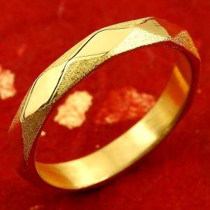 純金 24金 ゴールド k24 指輪 ピンキーリング ホーニング加工 鏡面加工 婚約指輪 エンゲージリング 地金リング 1-16号 ストレート 送料無料
