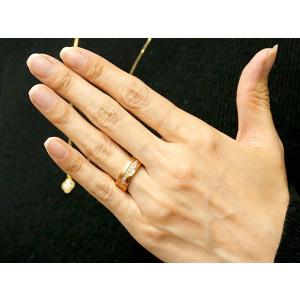 ペアリング 結婚指輪 ペア ピンクゴールドk1...の詳細画像3
