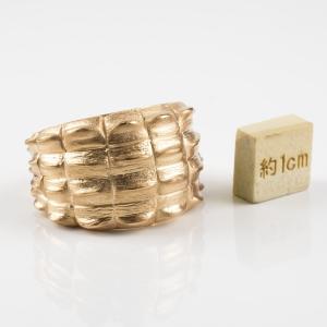 18金 リング メンズ ゴールド 指輪 18k...の詳細画像3