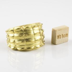 18金 リング メンズ ゴールド 指輪 18k...の詳細画像3
