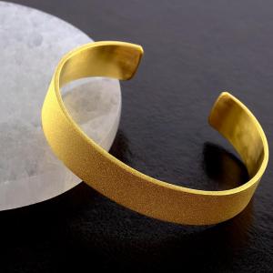 24金 バングル ブレスレット 純金 鍛造 造...の詳細画像4