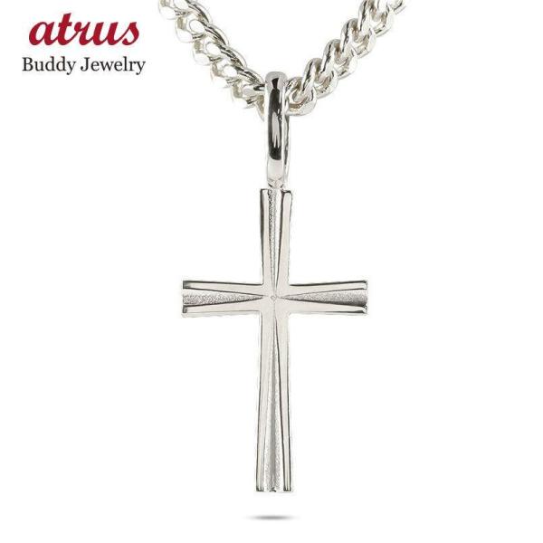 シルバー ネックレス トップ メンズ 喜平用 クロス ペンダント キヘイ sv925 地金 男性 シ...