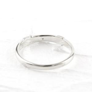 シルバー ネックレス リング ダイヤモンド 浮...の詳細画像2