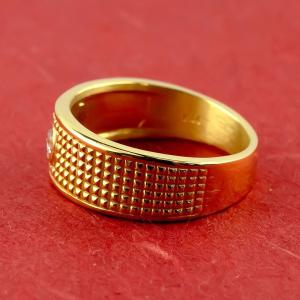 純金 24金 リング ダイヤモンド 0.1ct...の詳細画像1