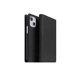 abbi SIGNATURE VINTAGE イタリアンレザーダイアリーケース for iPhone 14 ブラック 手帳型 ABS24048i14BKの商品画像