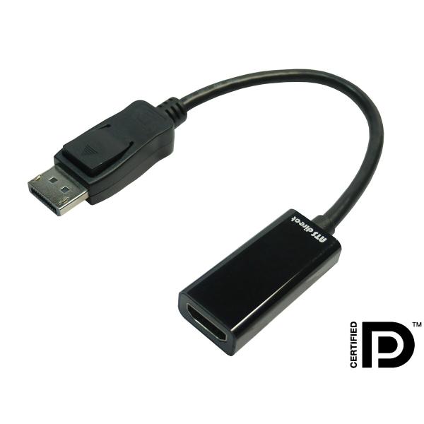 4K対応可 Displayport 20P オス to HDMI A 19P メス 変換アダプタケー...