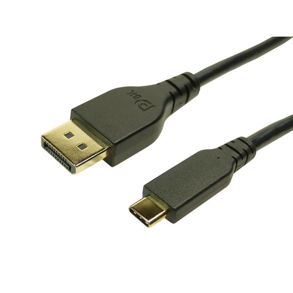 1.5m USB Type-C to Displayport変換ケーブル DP1.4 8K FUHD...