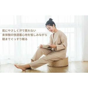 二重ガーゼ ルームウェア パジャマ レディース...の詳細画像4