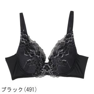ブラジャー 脇高 ソフトワイヤーブラ レース ...の詳細画像2