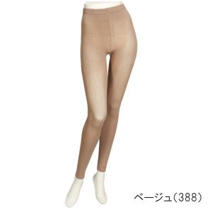 レギンス 400デニール相当 10分丈 ゆった...の詳細画像1
