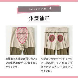 レギンス スパッツ 1枚履き 婦人 レディース...の詳細画像4