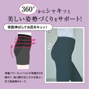 ガードルショーツ 一枚履き 3分丈 ショーツ ...の詳細画像2