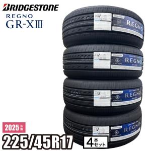 〔2024年製/在庫あり〕　REGNO GR-X3　225/45R17 91W　4本セット　ブリヂストン　日本製　国産　夏タイヤ