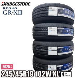 〔2024年製/在庫あり〕　REGNO GR-X3　245/45R19 98W　4本セット　ブリヂストン　日本製　国産　夏タイヤ｜atsuko