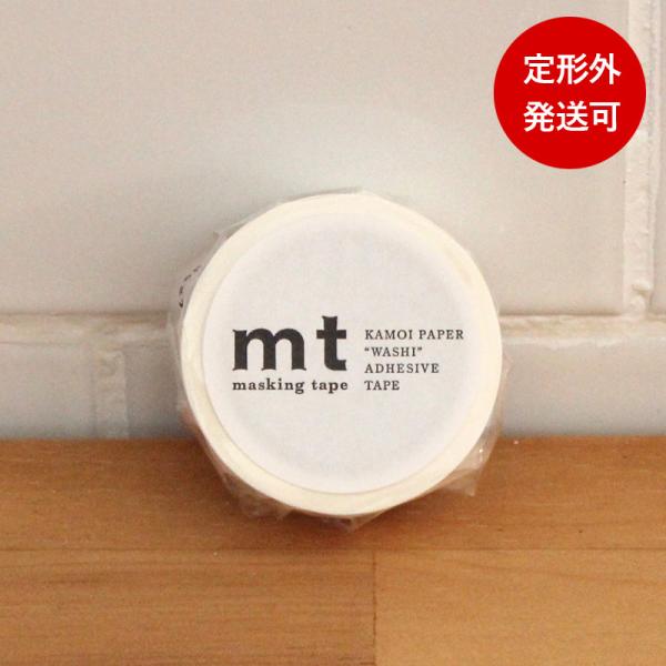 マスキングテープ ホワイト 白 15mm MT(MT01P208R)  カモ井加工紙 カモイ 普通サ...