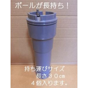 持ち運び用テニスボール圧力容器（ボール４個収納）