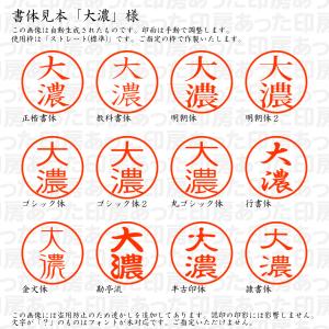 認印6 大濃 様の詳細画像1
