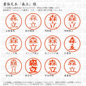 認印6 森立 様の詳細画像1
