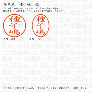 認印6 種子嶋 様の詳細画像2