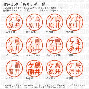認印6 鳥井ヶ原(とりいがはら) 様の詳細画像1